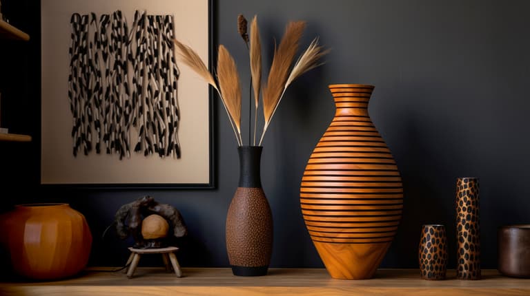 Interior home decor made with hands